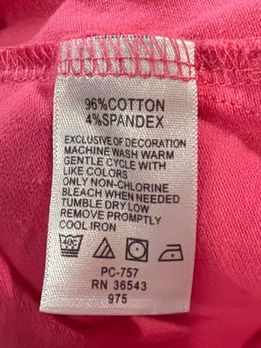 Izod Womens Pink Polo Shirt 1X Cotton Spandex Blend Short Sleeve Embroidered Log - Picture 5 of 5